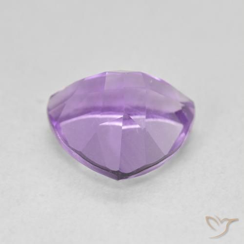 3.03克拉天然紫水晶，胖三角形，VVS