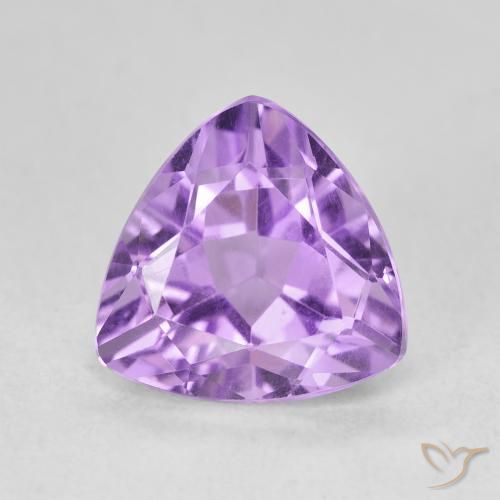 2.82ct 天然 中紫 紫水晶, 胖三角形, VVS