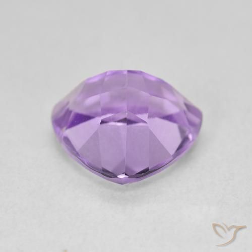 2.82克拉天然紫水晶，胖三角形，VVS
