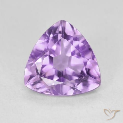 2.83克拉天然紫水晶，胖三角形，VVS