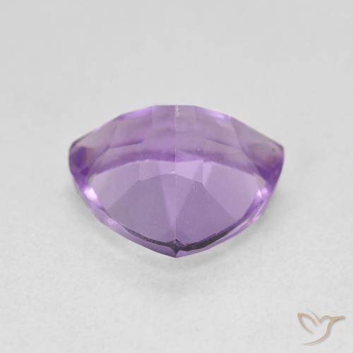 2.83克拉天然紫水晶，胖三角形，VVS