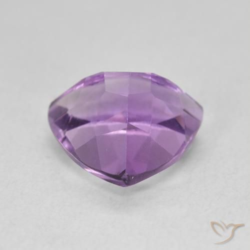 3.09克拉天然紫水晶，胖三角形，VVS