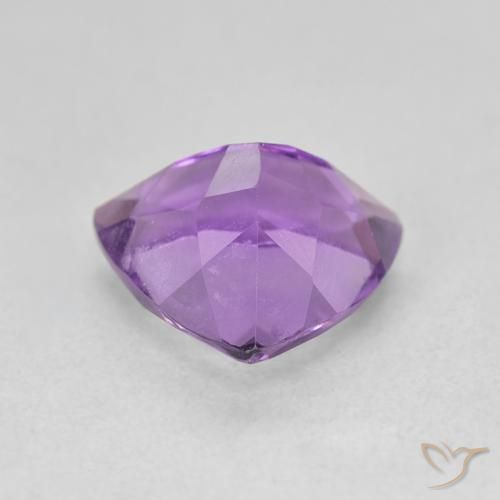 2.84克拉天然紫水晶，胖三角形，VVS