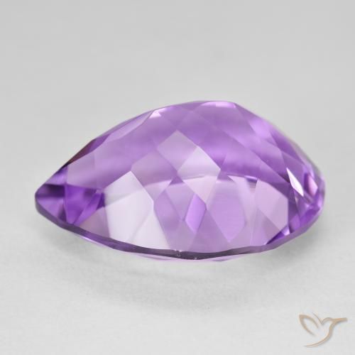 18.75克拉天然紫水晶，梨形，VVS