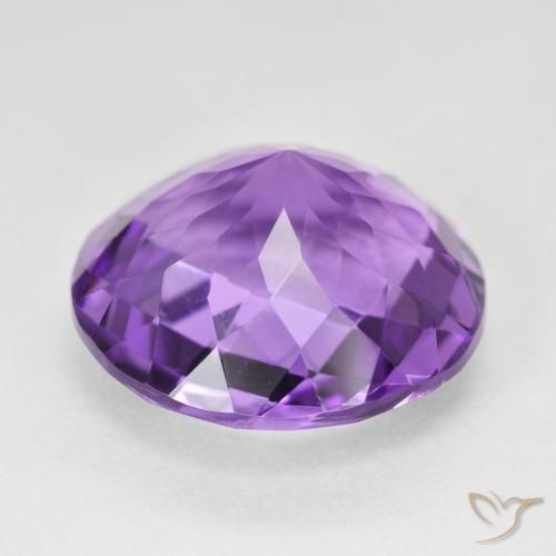 17.29克拉天然紫水晶，圆形的，VVS