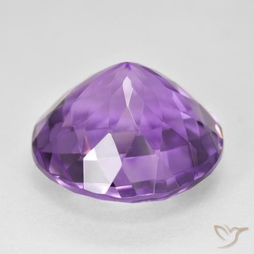 19.39克拉天然紫水晶，圆形的，VVS