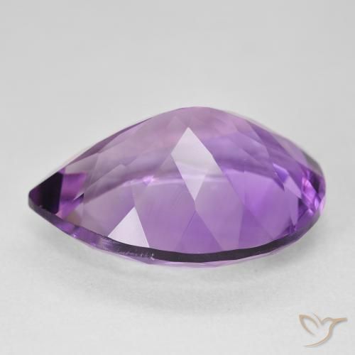 17.98克拉天然紫水晶，梨形，VVS