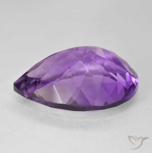 18.42克拉天然紫水晶，梨形，VVS