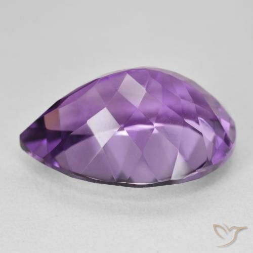 18.85克拉天然紫水晶，梨形，VVS