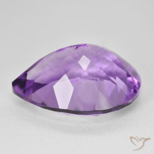 19.11克拉天然紫水晶，梨形，VVS