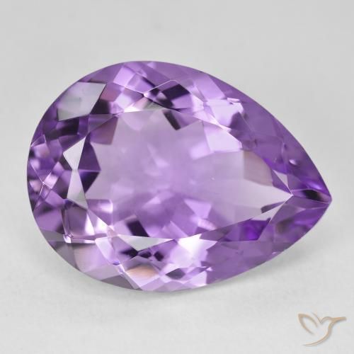 17.78克拉天然紫水晶，梨形，VVS