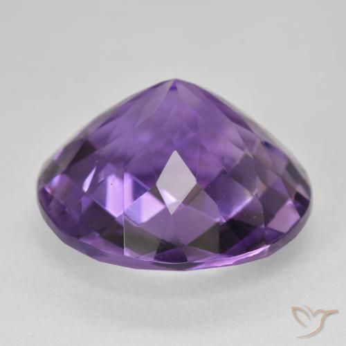 18.08克拉天然紫水晶，圆形的，VVS