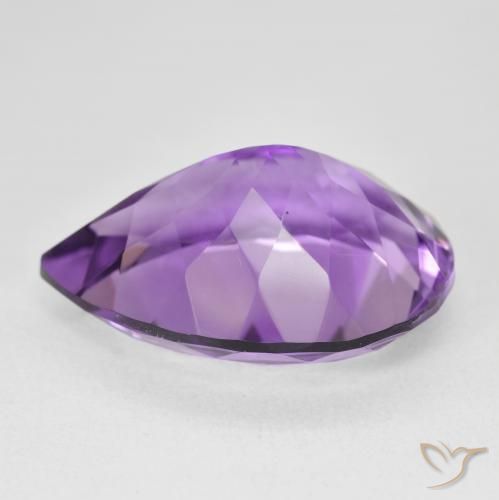 17.90克拉天然紫水晶，梨形，VVS