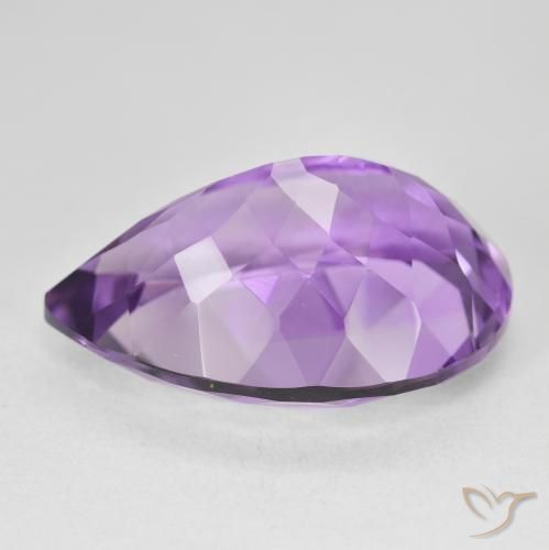 22.03克拉天然紫水晶，梨形，VVS