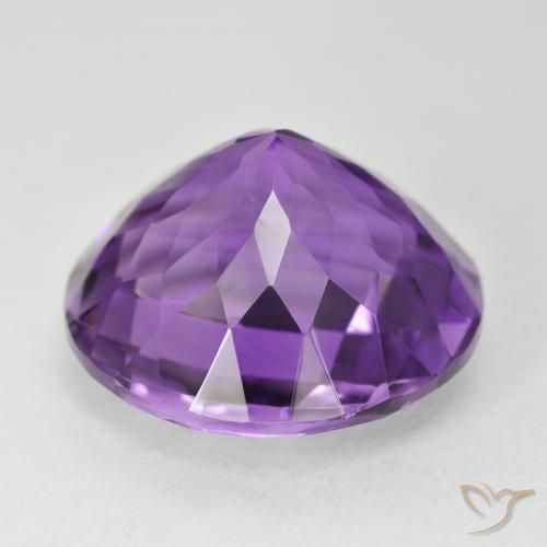 18.89克拉天然紫水晶，圆形的，VVS