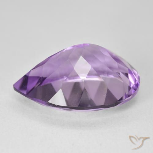 17.75克拉天然紫水晶，梨形，VVS