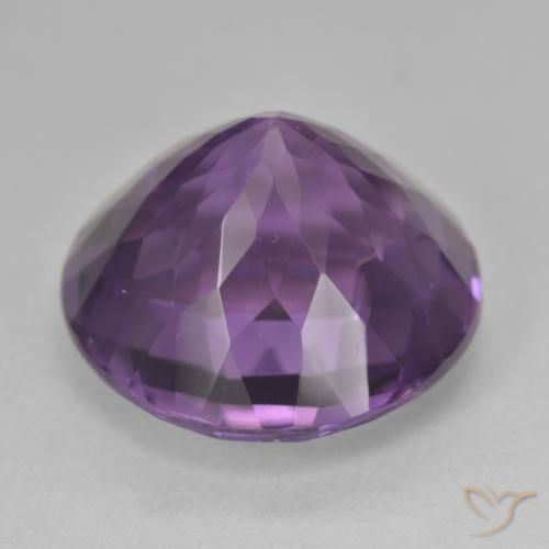 19.60克拉天然紫水晶，圆形的，VVS-VS