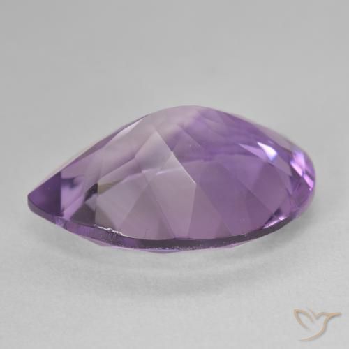 16.78克拉天然紫水晶，梨形，VVS