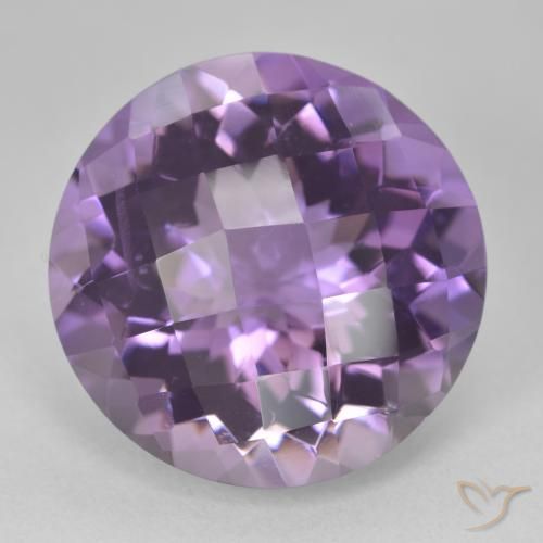 18.67克拉天然紫水晶，圆形的，VVS-VS