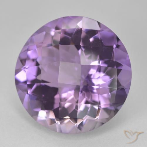 18.67克拉天然紫水晶，圆形的，VVS-VS