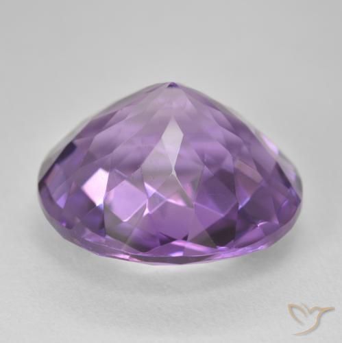 18.67克拉天然紫水晶，圆形的，VVS-VS