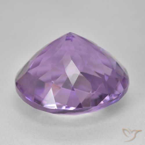19.88克拉天然紫水晶，圆形的，VVS-VS