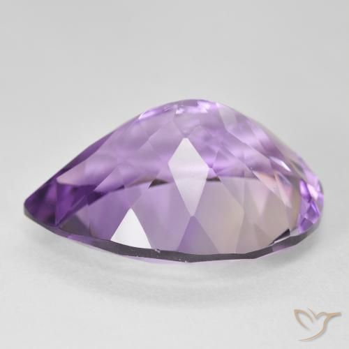 17.59克拉天然紫水晶，梨形，VVS