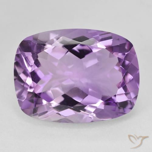 18.10ct 天然 紫色紫罗兰色 紫水晶, 软垫, VVS