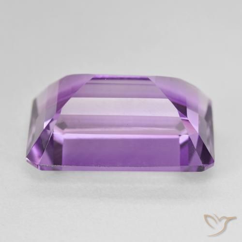 15.55克拉天然紫水晶，八边形，VVS-VS