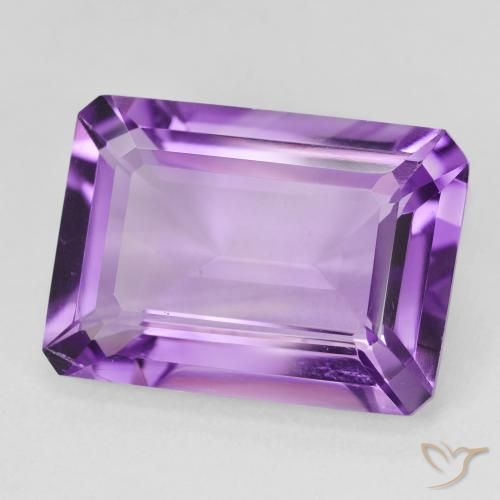 12.21克拉天然紫水晶，八边形，VVS-VS