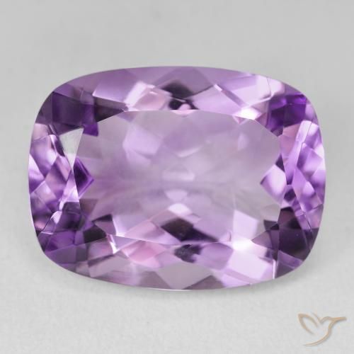 17.06ct 天然 紫色紫罗兰色 紫水晶, 软垫, VVS-VS