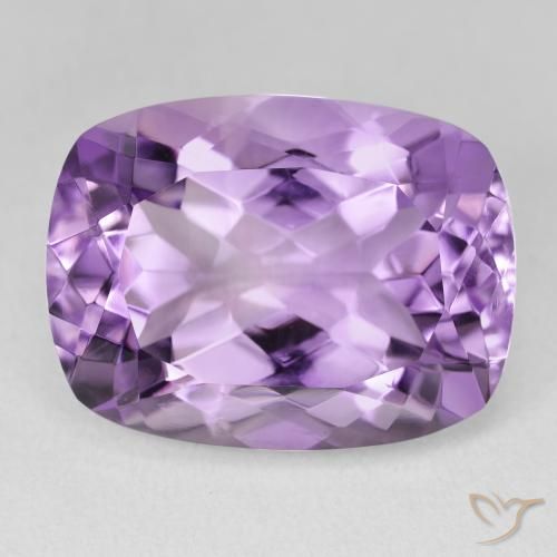 18.53ct 天然 粉红色鸢尾紫 紫水晶, 软垫, VVS-VS