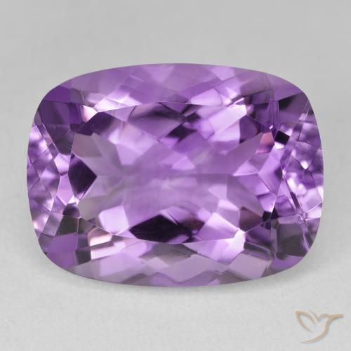 19.31ct 天然 强烈的紫罗兰色 紫水晶, 软垫, VVS-VS