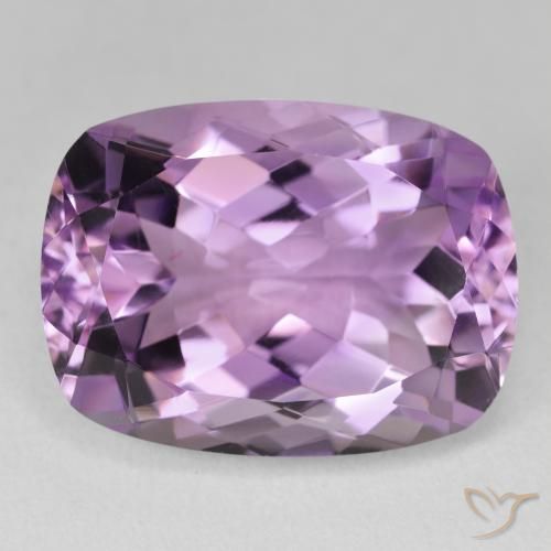 19.11ct 天然 轻中紫 紫水晶, 软垫, VVS-VS