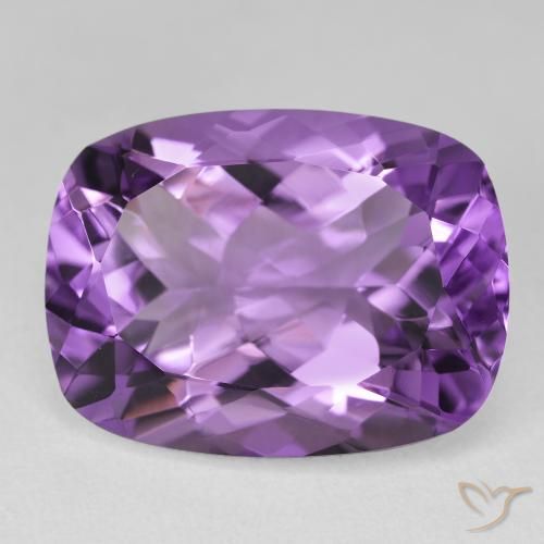 18.40ct 天然 Medium Light-Violet 紫水晶, 软垫, VVS-VS