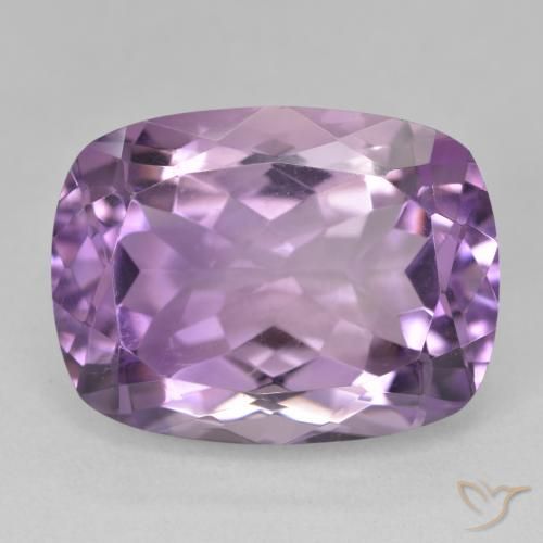 19.70ct 天然 轻中紫 紫水晶, 软垫, VS