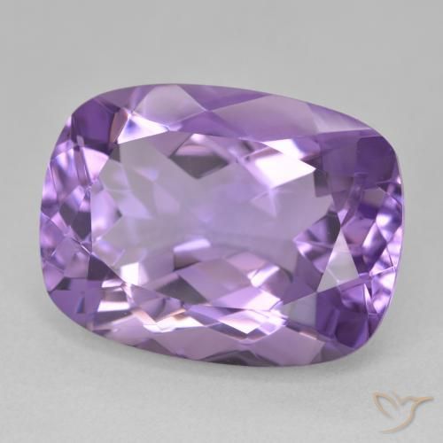 19.39克拉天然紫水晶，软垫，VVS