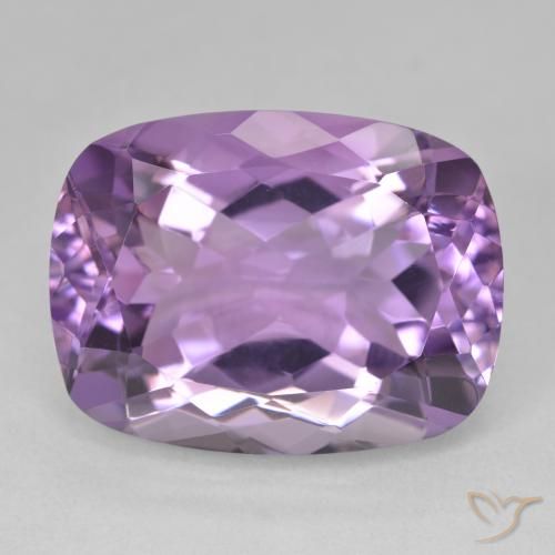 19.35ct 天然 轻中紫 紫水晶, 软垫, VVS
