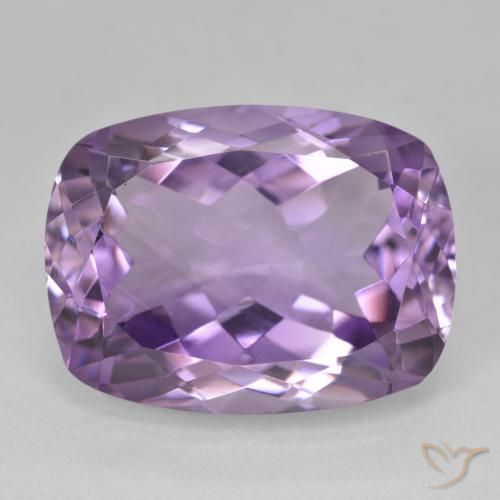 20.06ct 天然 中紫 紫水晶, 软垫, VVS