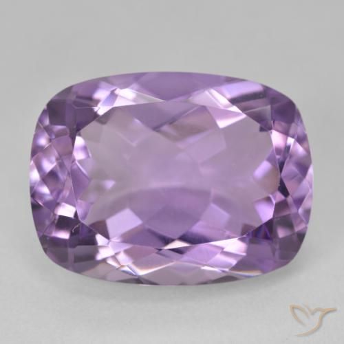 18.55ct 天然 中紫 紫水晶, 软垫, VVS