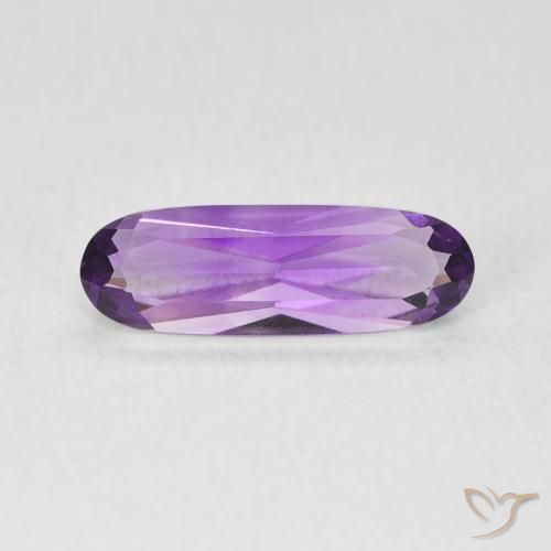 1.16ct 天然 粉紫罗兰色 紫水晶, 椭圆形, VVS-VS