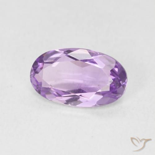 1.40克拉天然紫水晶，椭圆形，VVS-VS