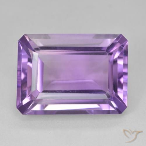 15.44ct 天然 深紫罗兰 紫水晶, 祖母绿式切割, VVS