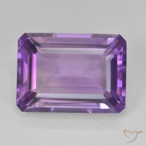 14.30ct 天然 鲜艳的紫罗兰 紫水晶, 祖母绿式切割, VVS