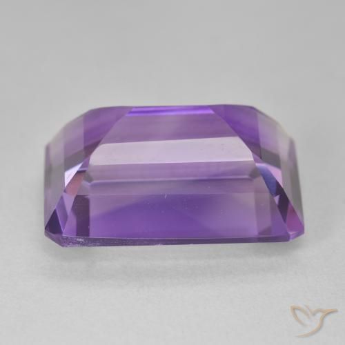15.56克拉天然紫水晶，八边形，VVS