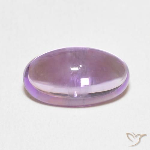 3.71ct 天然 中粉紫 紫水晶, 椭圆形, 透明