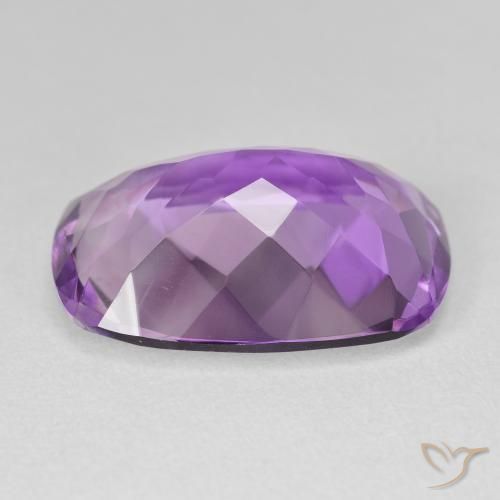 15.61克拉天然紫水晶，软垫，VVS-VS