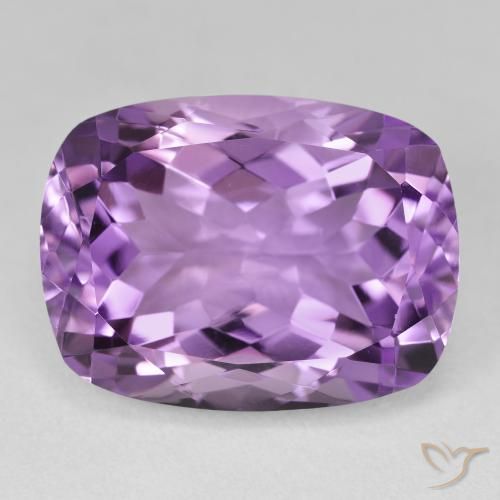 20.15ct 天然 中紫 紫水晶, 软垫, VVS-VS