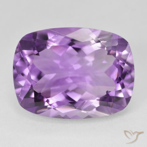18.69ct 天然 中粉紫 紫水晶, 软垫, VVS