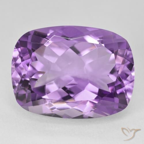 19.73ct 天然 深紫罗兰色 紫水晶, 软垫, VS